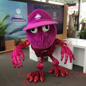 Mascottefiguur van een...
