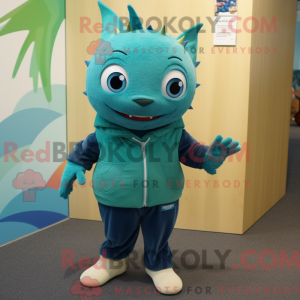 Maskot karakter af en...