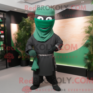 Personagem de máscara de um...