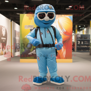Mascot character of a Sky...