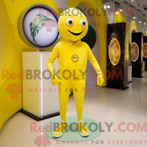 Mascot character of a Lemon...