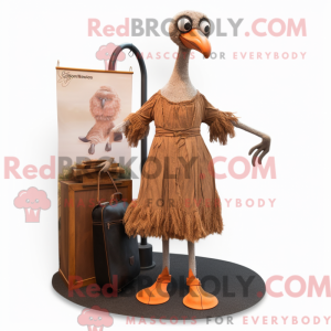 Mascottefiguur van een...