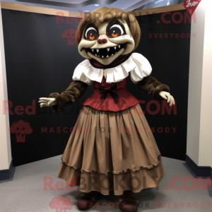 Personagem de máscara de um...