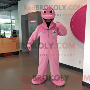 Máscara de Titanoboa rosa...