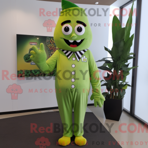 Mascot character of a Olive...