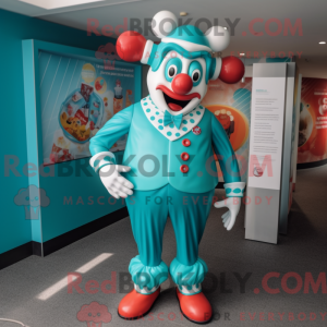 Mascot karakter van een...