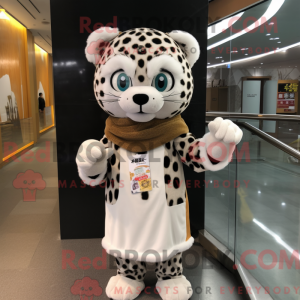 Postava maskota leoparda...