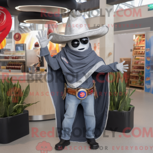 Mascot character of a Gray...