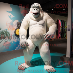 Mascottekarakter van een...
