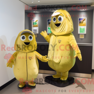 Mascot character of a Gold...