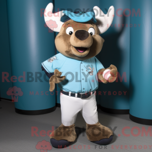 Mascottekarakter van een...