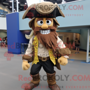 Postava maskota Tan Pirate...
