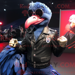 Mascot character of a Navy...