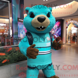 Mascot character of a...