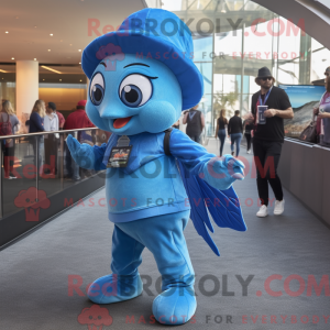 Mascot character of a Sky...