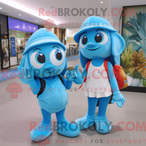 Mascot character of a Sky...