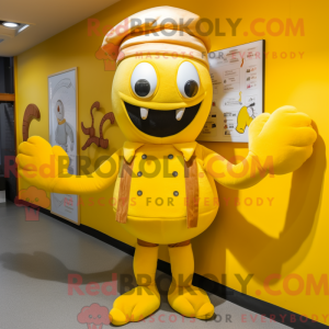 Mascot karakter van een...