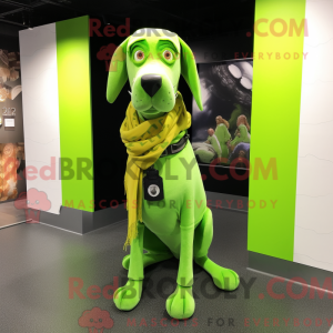 Mascot character of a Lime...