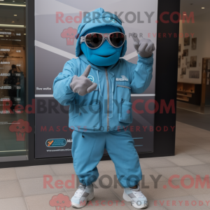 Maskotfigur af en turkis...