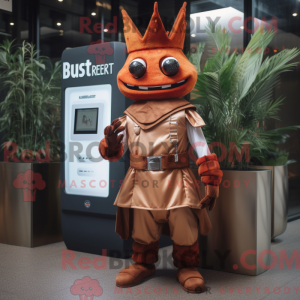 Mascottefiguur van een...