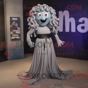 Personagem de máscara de...