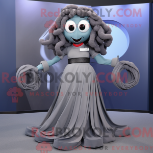 Mascot character of a Gray...