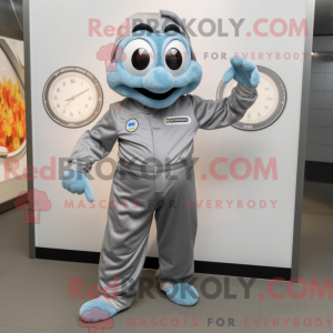 Mascot character of a Gray...