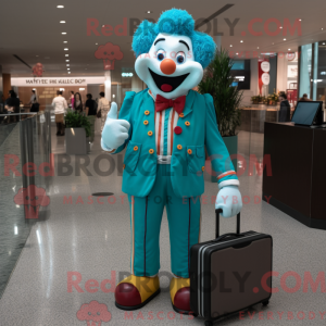 Mascot karakter van een...