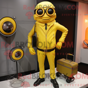 Mascot character of a Lemon...