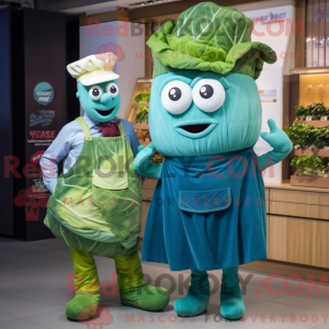 Mascot karakter van een...