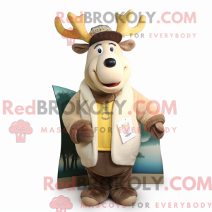 Mascot character of a Cream...