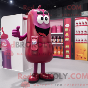 Mascottekarakter van een...