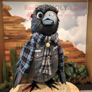 Mascot character of a Black...