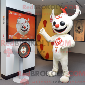 Mascot karakter van een...