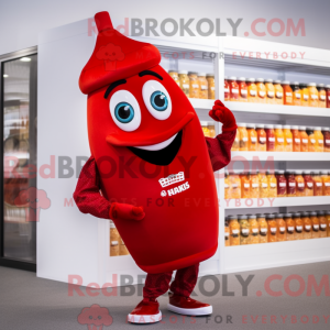Mascot karakter van een...