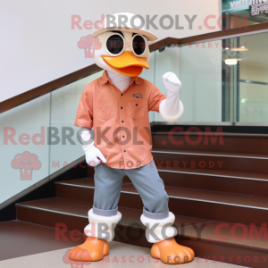 Mascot karakter van een...