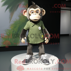 Mascot character of a Olive...