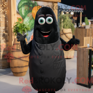 Mascot character of a Black...