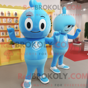 Mascot character of a Sky...
