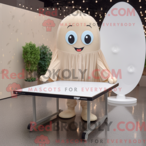 Mascottefiguur van een...