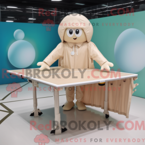 Mascottefiguur van een...