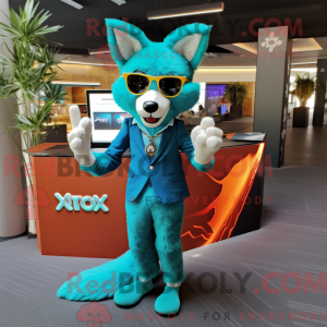 Mascot karakter van een...