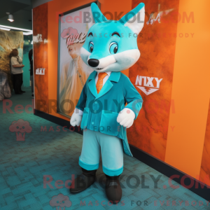 Mascot karakter van een...