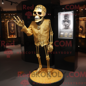 Mascot character of a Gold...