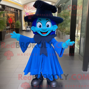 Mascot character of a Blue...