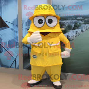 Mascot karakter van een...