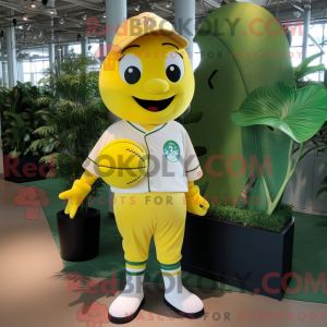 Mascot character of a Lemon...