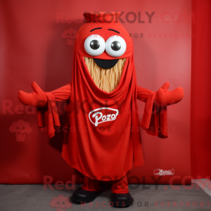 Mascot character of a Red...