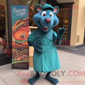 Maskot karakter af en...