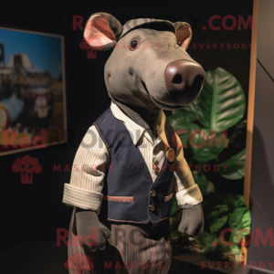 Mascot character of a Tapir...